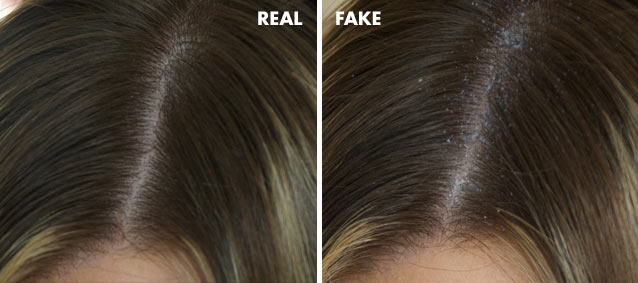 Real Schwarzkopf Osis Dust It vs fake